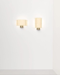 SCONCE LEATHER STITCH PAPER SHADE