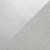 Hand Brushed Aluminum / Silver Calf Hair texture