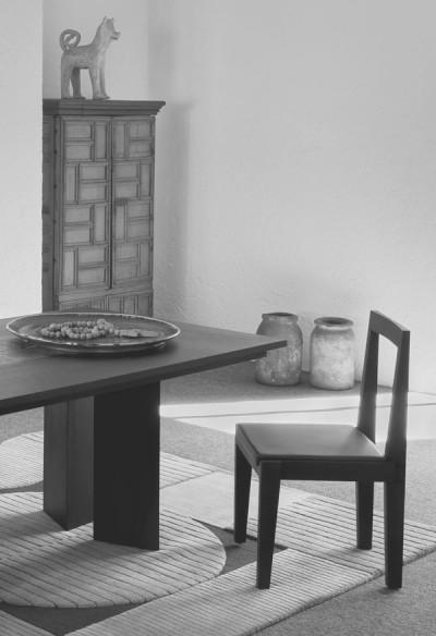 Chair and table