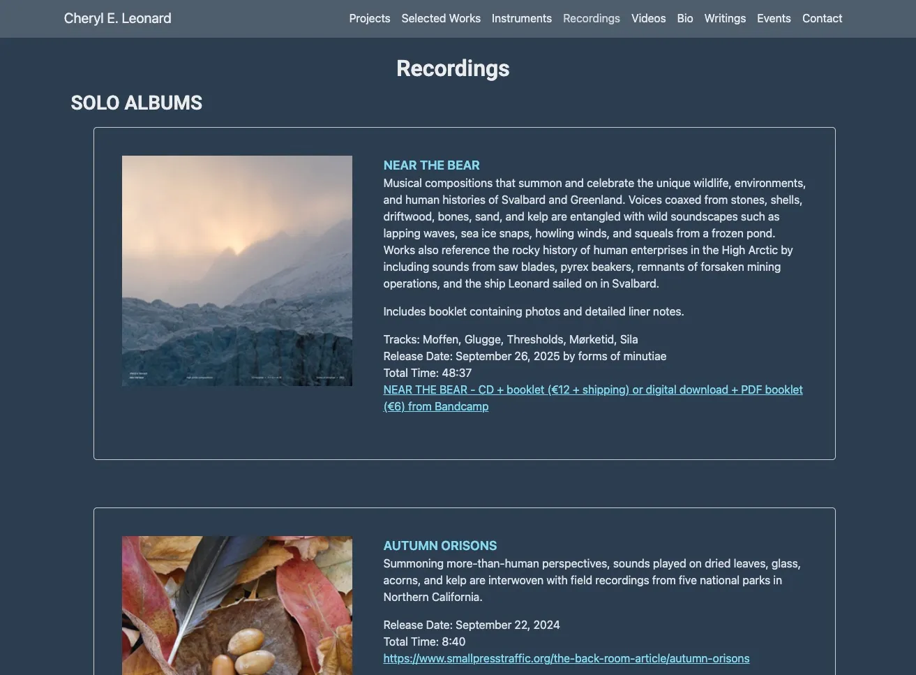 recordings