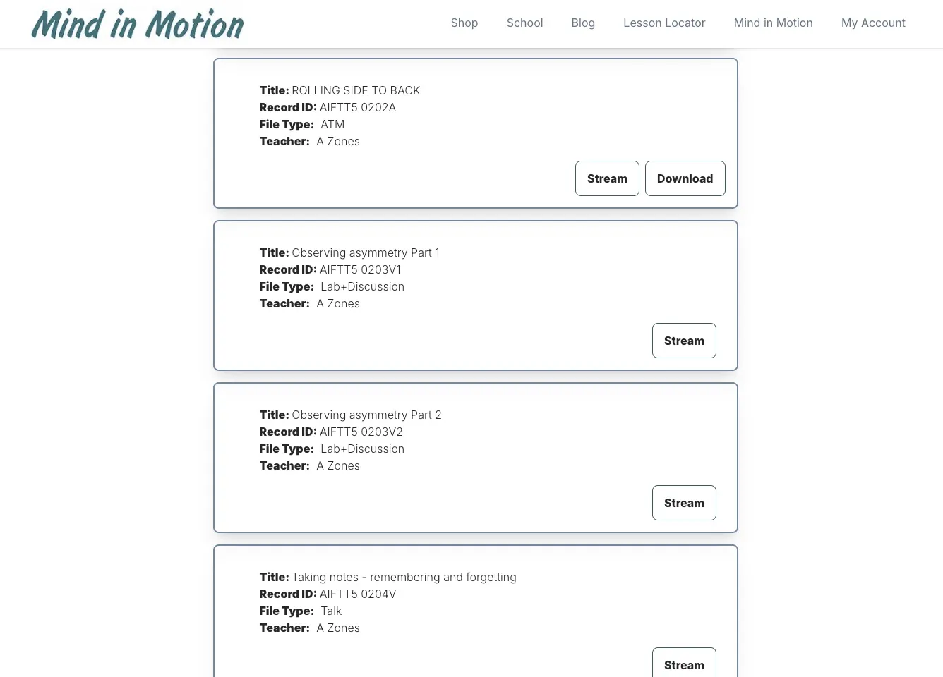 MIMO Library