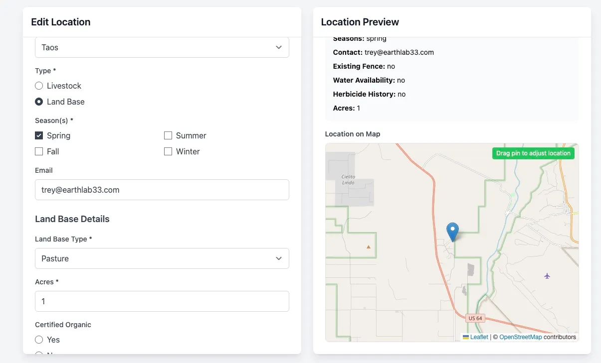 management interface