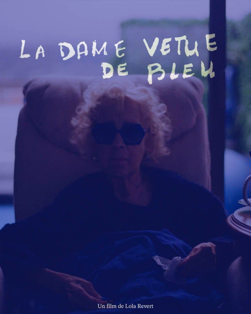 Affiche du film Dame Vêtue de Bleu