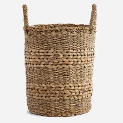 Rialto Round Woven Seagrass And Hyacinth Basket 