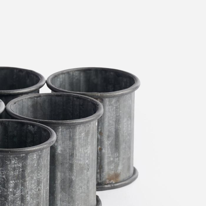 History in the Making - Inspired by authentic historical designs discovered in markets and antique fairs across France, our tinware collection embodies the timeless elegance found in Europe's most stylish homes and gardens. Whether styled for refined sophistication or a more rustic, timeworn charm, each piece brings character, heritage, and beauty to any space. A future classic.
