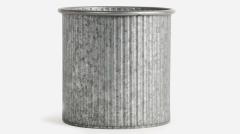 Bastille Round Tin Planter