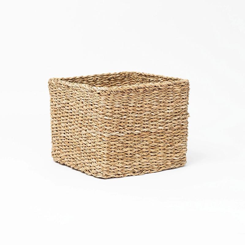 Chester - Square Seagrass Utility Basket | Wicka