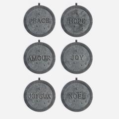 Lafayette Gunmetal Ornament