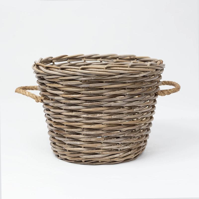 Lupa - Split Kubu round basket | Wicka