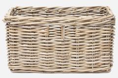 Lakewood Rectangular Wicker Cane Utility Basket