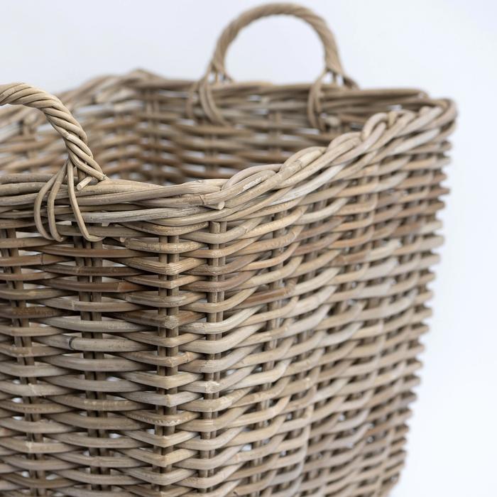 Material Matters - Truro is made from Kubu rattan, a sustainable species of cane that grows abundantly and wild in many areas of South East Asia. After harvesting, it is sun dried and then soaked in a natural water bath, which makes it pliable for weaving and produces the distinctive, warm colour.