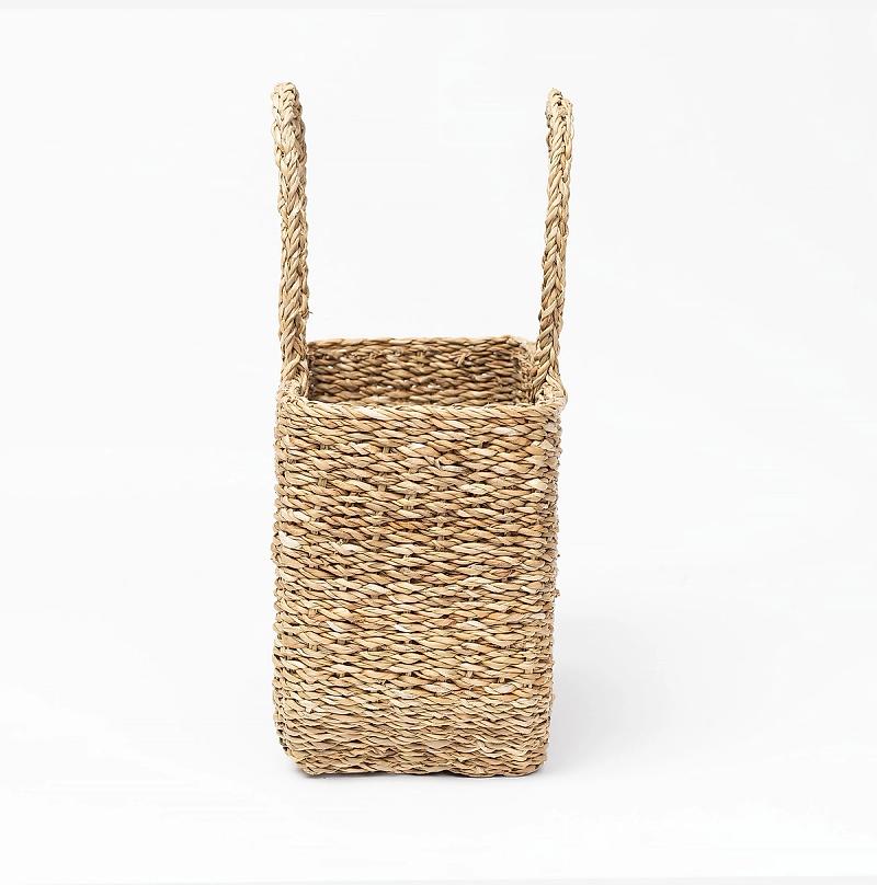 Haymarket - Rectangular Seagrass Tote Bag | Wicka