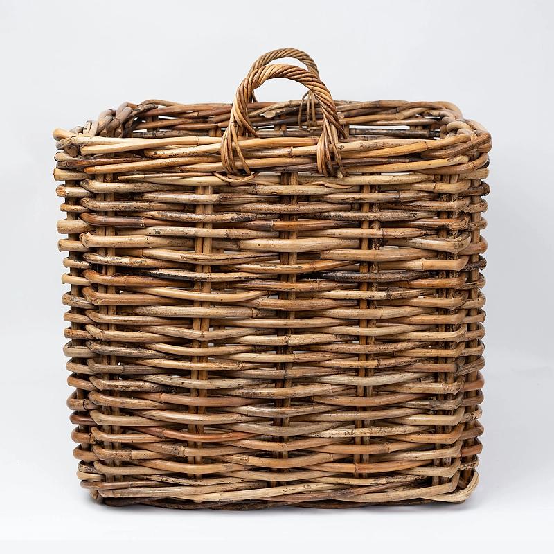 Aspen - Heavy Duty Cane Square Basket | Wicka