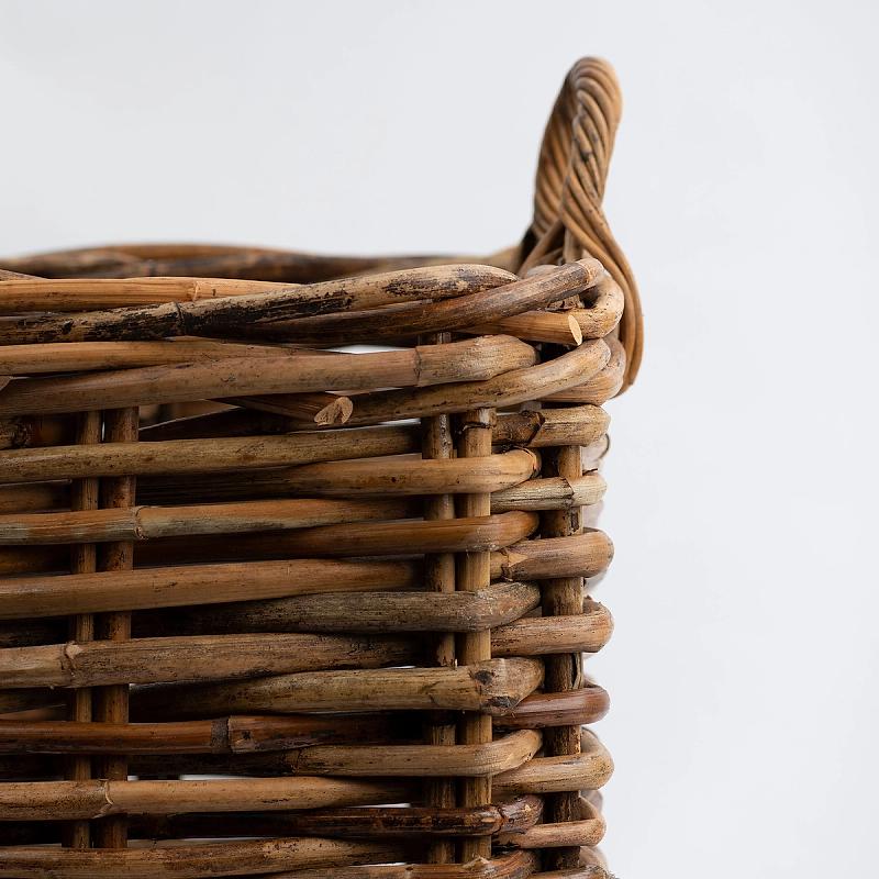 Aspen - Heavy Duty Cane Square Basket | Wicka