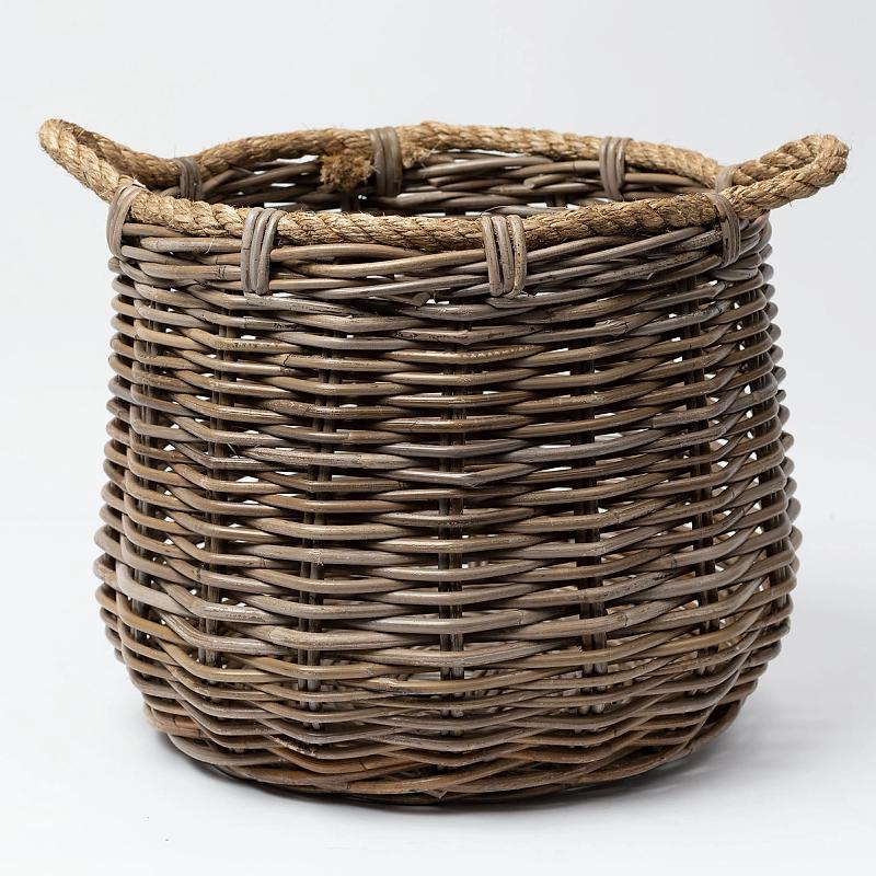 Cabo - Elliptical Rope And Kubu Basket | Wicka