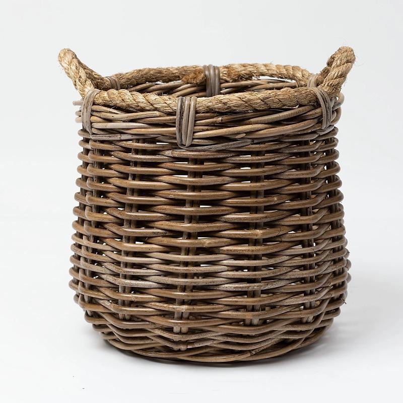 Cabo - Elliptical Rope And Kubu Basket | Wicka