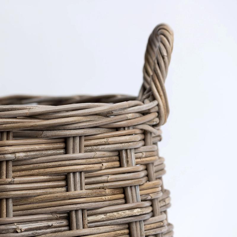 Moroc - Herringbone Weave Kubu Basket | Wicka