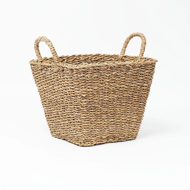 Berkley - Tapered Square Seagrass Basket | Wicka