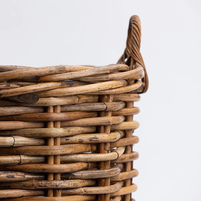 Montana - Heavy Duty Cane Round Basket | Wicka