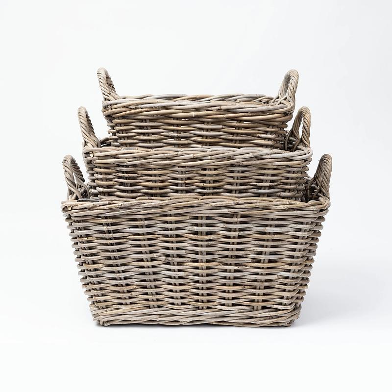 Columbia - Tapered Rectangular Kubu Basket | Wicka