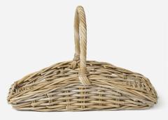 Fiore Trug Gathering Wicker Cane Basket