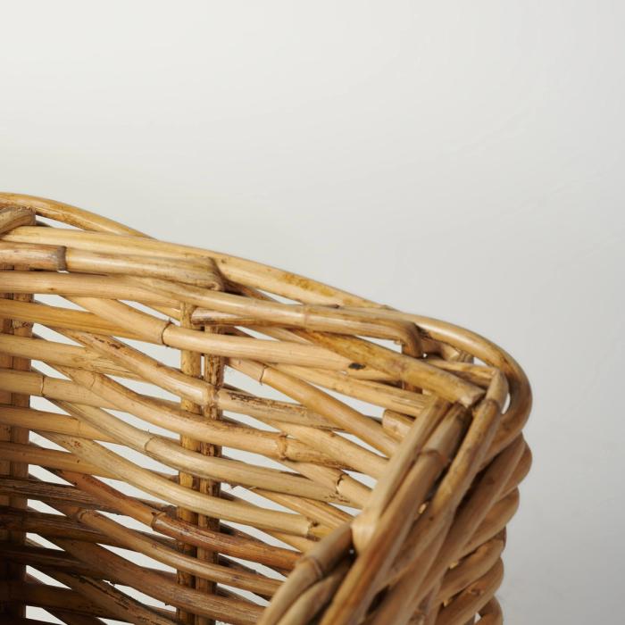 Material Matters - Fargo is made from Kubu rattan, a sustainable species of cane that grows abundantly and wild in many areas of South East Asia. After harvesting, it is sun dried and then soaked in a natural water bath, which makes it pliable for weaving and produces the distinctive, warm colour.