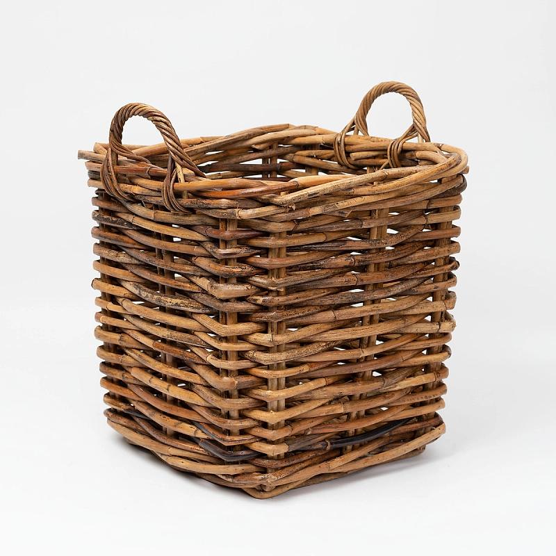 Aspen - Heavy Duty Cane Square Basket | Wicka