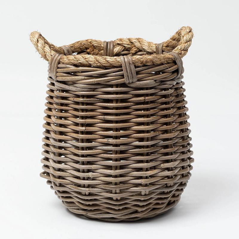 Cabo - Elliptical Rope And Kubu Basket | Wicka