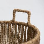 Naxos - Open Round Seagrass Basket | Wicka