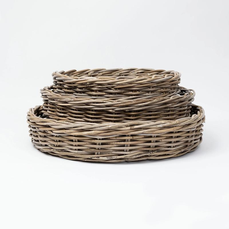 Napa - Round Kubu Tray | Wicka