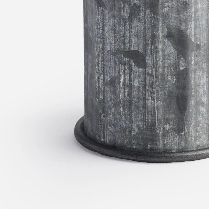 Authentic Finishes - Each piece in our tinware collection is hand-finished to achieve an authentically aged patina, reminiscent of antiques that have gracefully weathered the passage of time. Through expert craftsmanship, we recreate the natural wear and character that develop over centuries, resulting in a lived-in look that adds depth, beauty, and a sense of history to any home or garden.