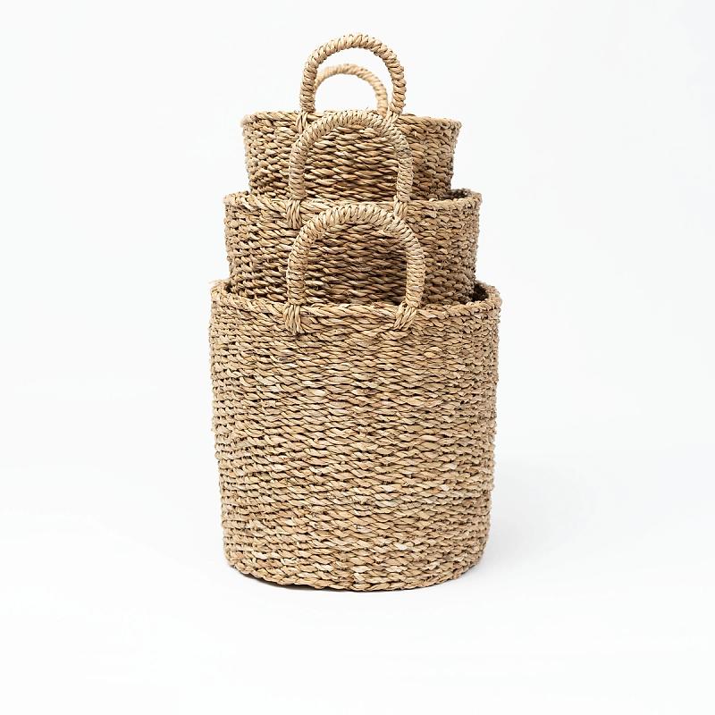 Albany | Oval Seagrass Utility Basket | Wicka