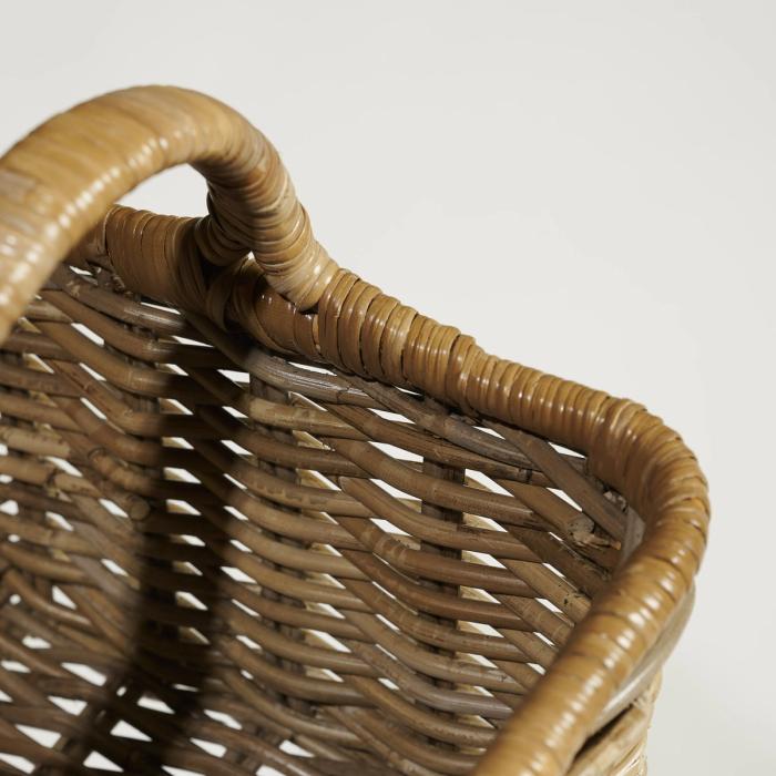 Material Matters - Applewood is made from Kubu rattan, a sustainable species of cane that grows abundantly and wild in many areas of South East Asia. After harvesting, it is sun dried and then soaked in a natural water bath, which makes it pliable for weaving and produces the distinctive, warm colour.