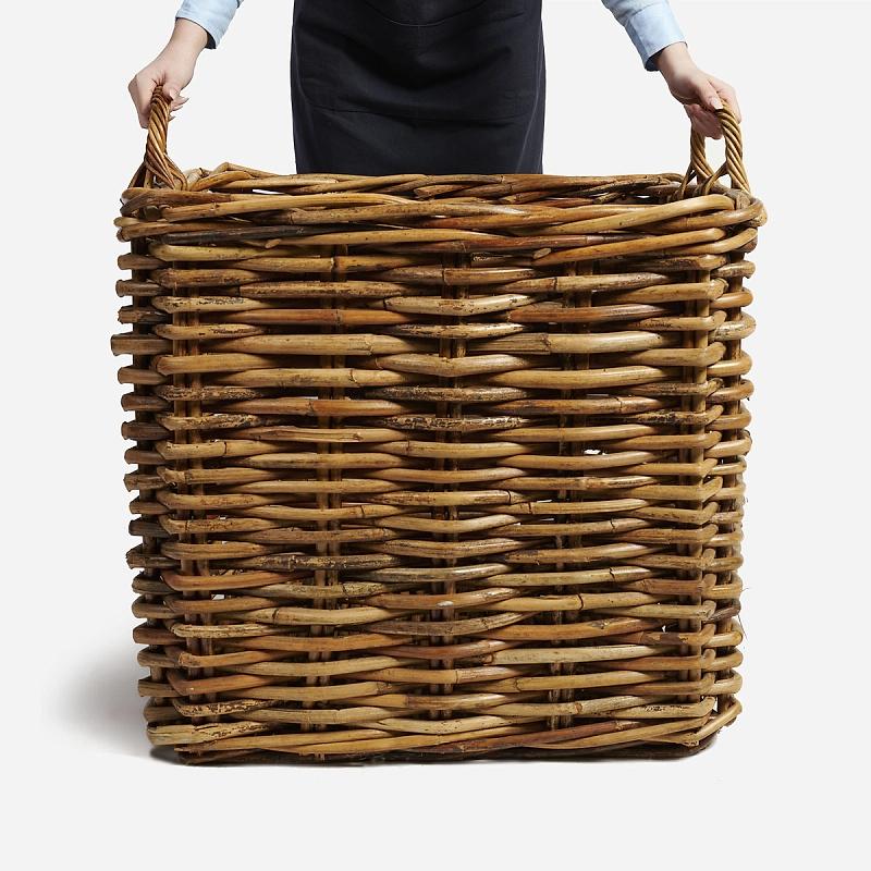 Aspen - Heavy Duty Cane Square Basket | Wicka