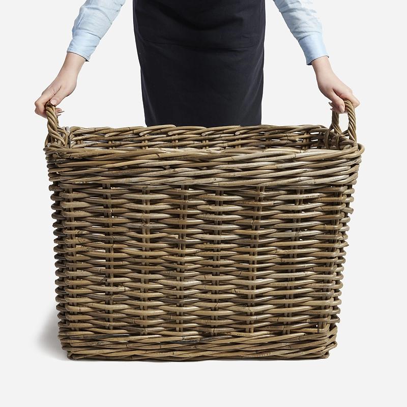 Studio - Tapered Rectangula Kubu Basket | Wicka