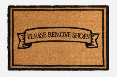 Vintage Please Remove Shoes