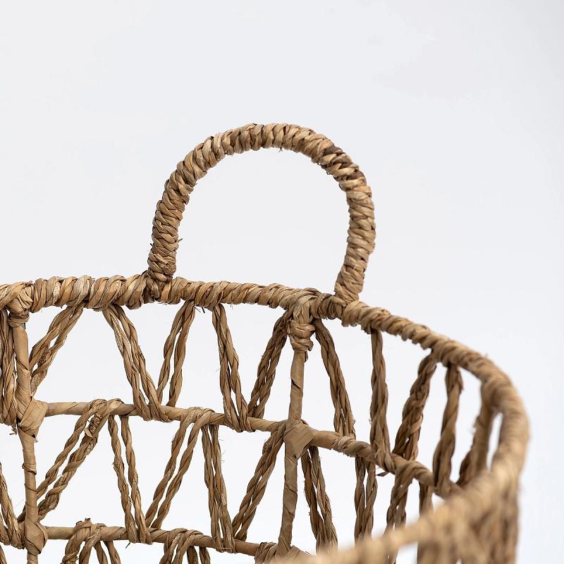 Woodstock - Round Seagrass Tapered Basket | Wicka