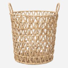 Woodstock Open Seagrass Round Tapered Basket