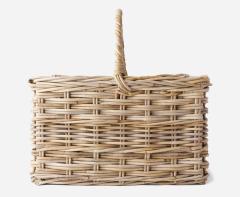 Grande Wicker Cane Carry Basket