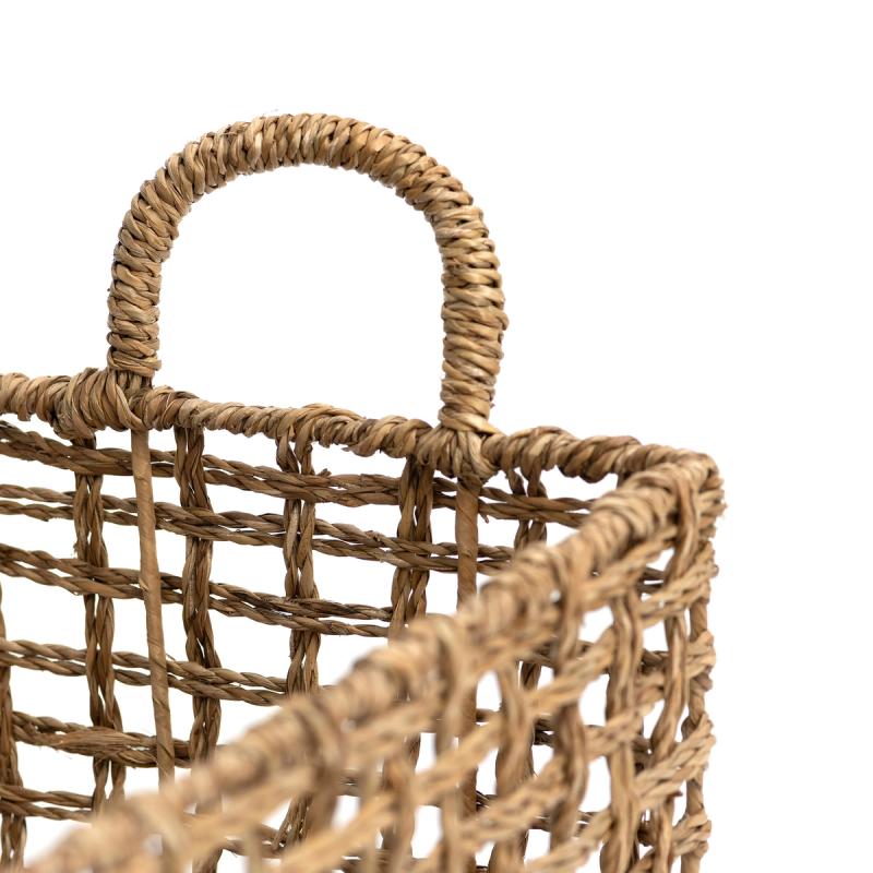 Yountville | Rectangular Open Seagrass Basket | Wicka