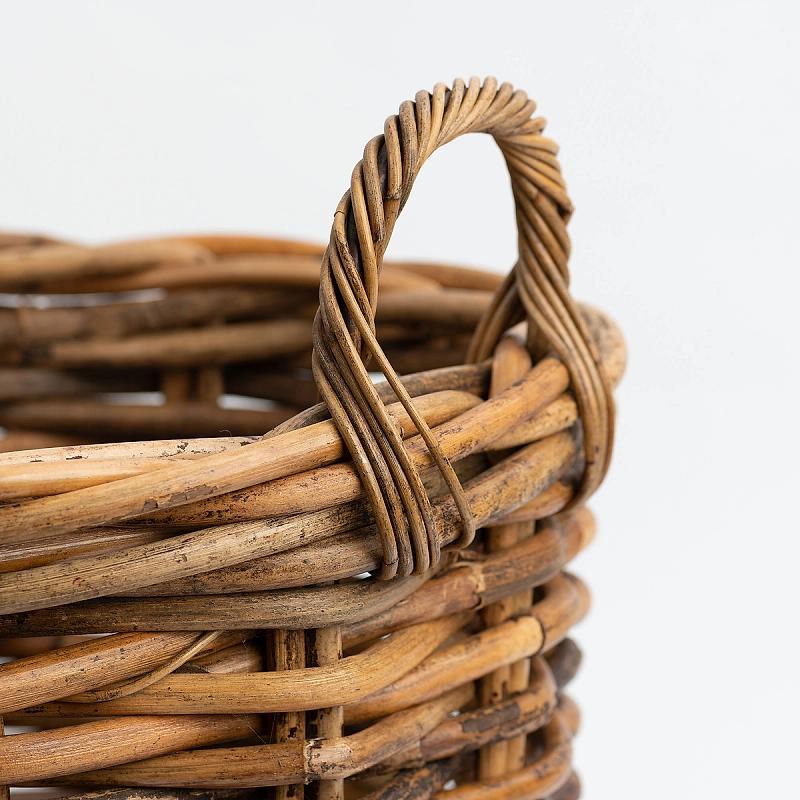 Montana - Heavy Duty Cane Round Basket | Wicka