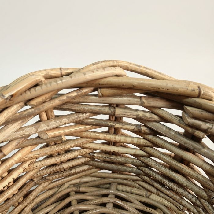 Material Matters - York is made from Kubu rattan, a sustainable species of cane that grows abundantly and wild in many areas of South East Asia. After harvesting, it is sun dried and then soaked in a natural water bath, which makes it pliable for weaving and produces the distinctive, warm colour.