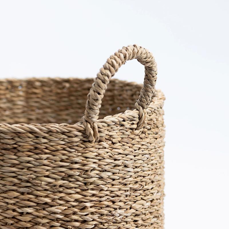 Como - Elliptical Seagrass Basket | Wicka