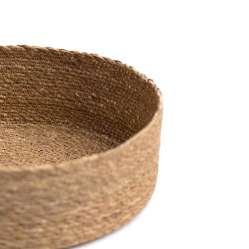 Oslo - Round seagrass basket | Wicka