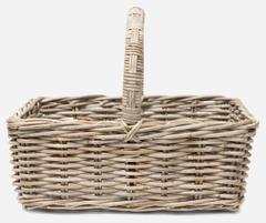 Marketplace Wicker Cane Carry Basket