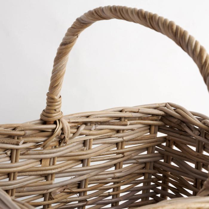 Material Matters - Grande is made from Kubu rattan, a sustainable species of cane that grows abundantly and wild in many areas of South East Asia. After harvesting, it is sun dried and then soaked in a natural water bath, which makes it pliable for weaving and produces the distinctive, warm colour.