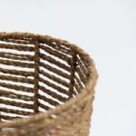 Paxton - Open Round Tapered Seagrass Basket | Wicka
