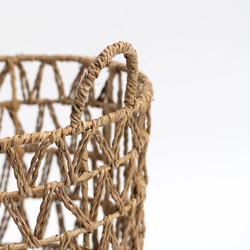 Woodstock - Round Seagrass Tapered Basket | Wicka