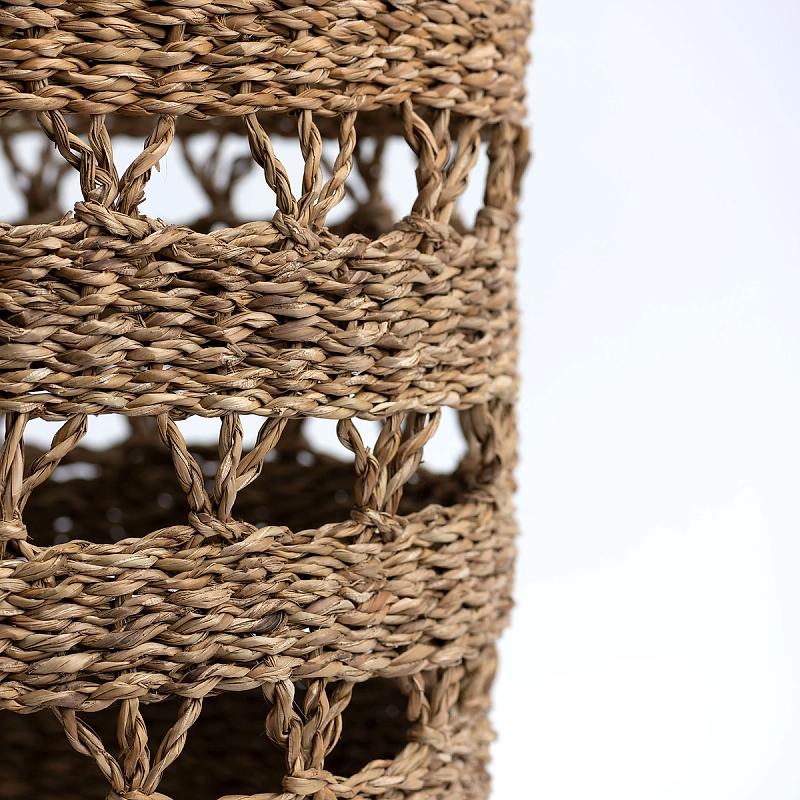 Liberty - Open Weave Round Seagrass Basket | Wicka