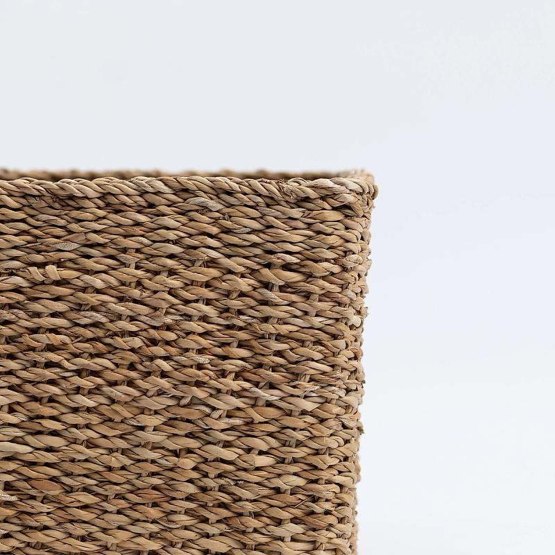 Chester - Square Seagrass Utility Basket | Wicka